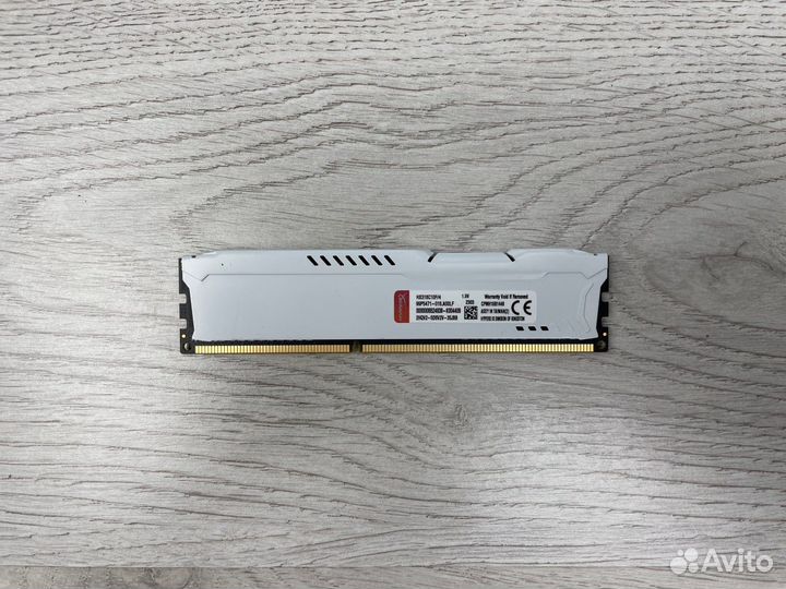 Оперативная память DDR3 4 GB 1600 MHz HyperX Fury