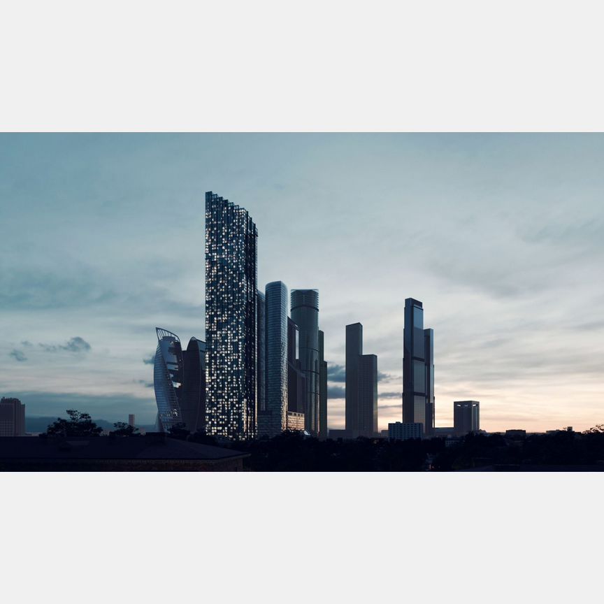 1-к. квартира, 54,2 м², 20/85 эт.