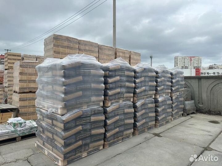 Цемент в мешках 50 кг