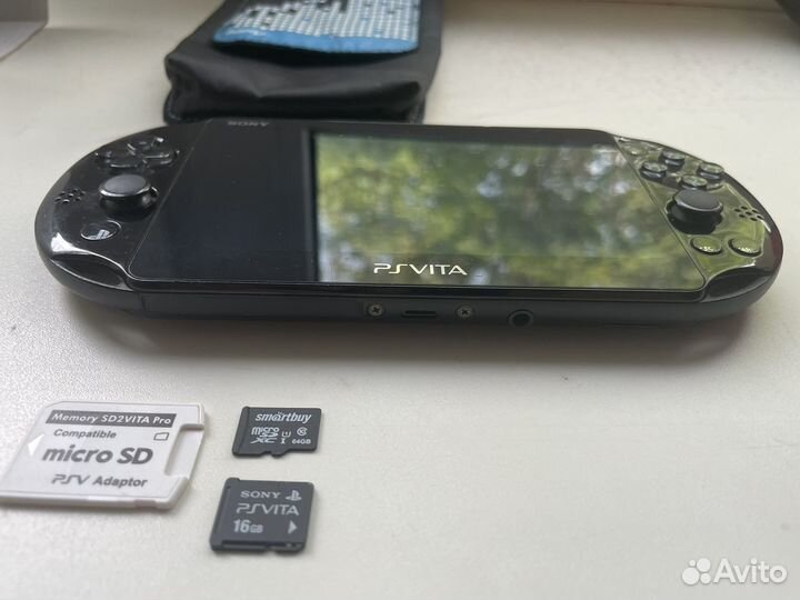 Sony Playstation Vita Slim прошитая 80gb