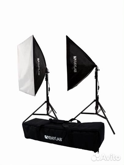 Комплект студийного постоянного света RayLab