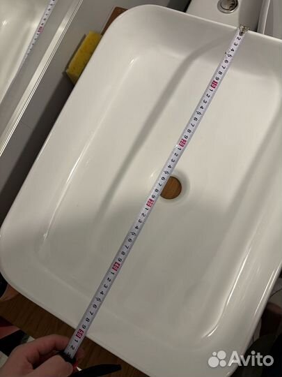 Раковина накладная для ванной