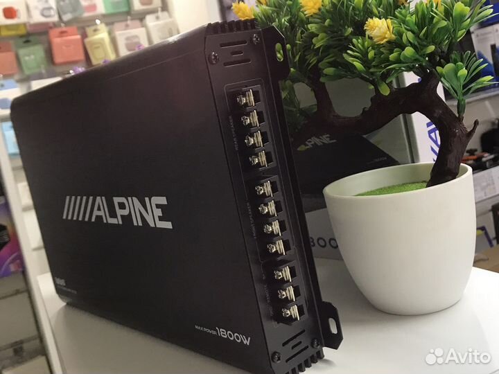Усилитель звука Alpine 1800W