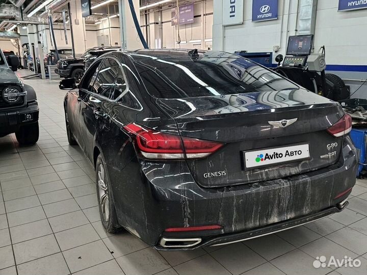 Genesis G80 2.0 AT, 2017, 138 500 км