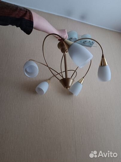 Люстра подвесная потолочная
