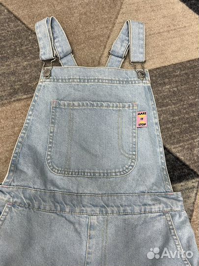 Комбинезон джинсовый для девочки