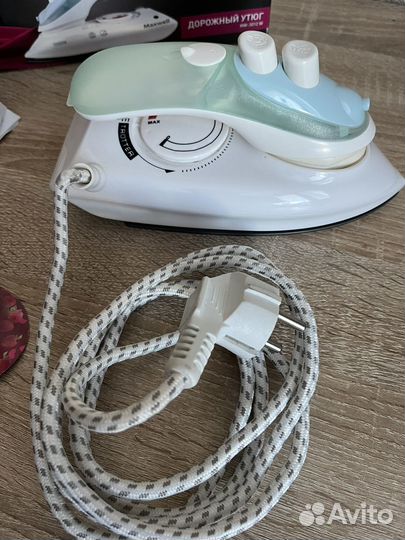 Утюг дорожный maxwel новый