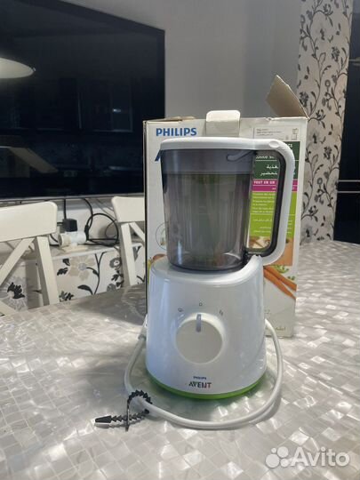 Пароварка блендер philips avent 2 в 1