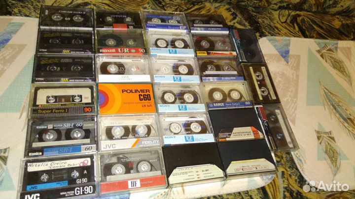 Аудиокассеты одним лотом, 41 шт