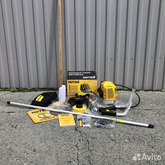 Триммер Huter 52 куб; 3,4 лс / Новый