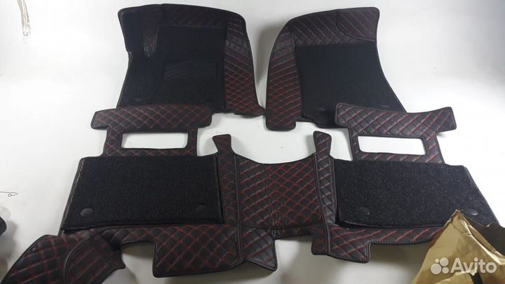 3D Коврики Mercedes из Экокожи