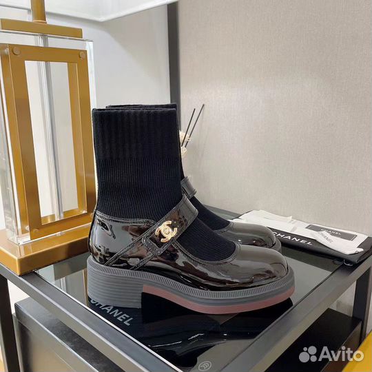 Ботинки женские Chanel 2022 премиум