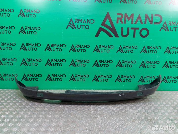 Юбка бампера задняя Audi Q3 1 8U 2011-2014