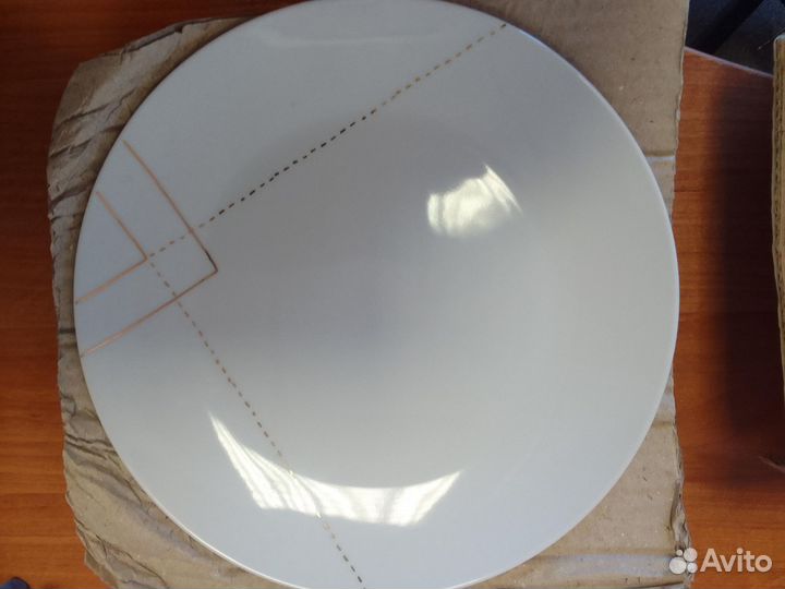 Французские фарфоровые тарелки, 4 шт