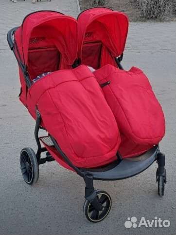 Прогулочная коляска для двойни pituso