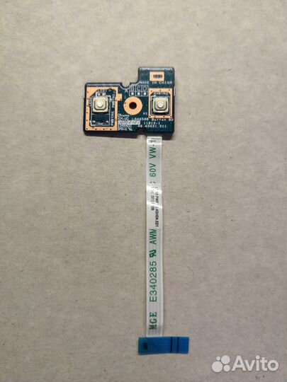 Плата кнопки включения для Lenovo G580 (20157)