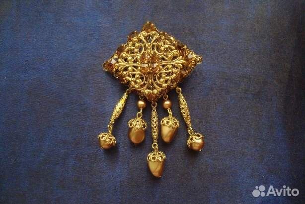 Броши. Чехословакия. Винтаж