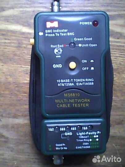 Тестер MS6810, MT-182