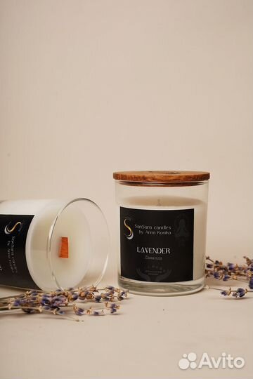 Аромасвеча для медитации в тубусе в подарок