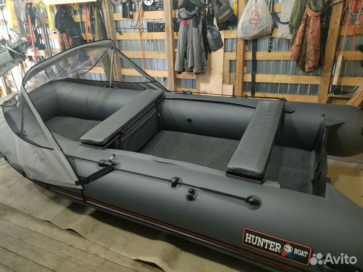 Новая лодка пвх нднд Hunter 390a
