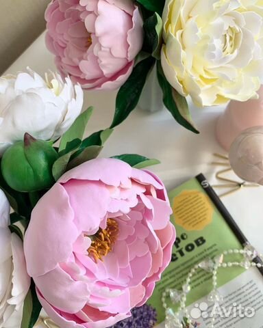 Цветы из полимерной глины