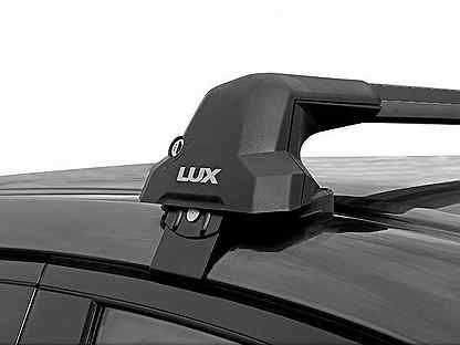Багажник LUX city на крышу Lexus IS 2015- черный