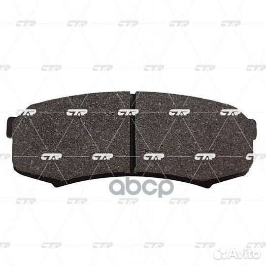 CKT-14 Колодки тормозные дисковые зад GK1