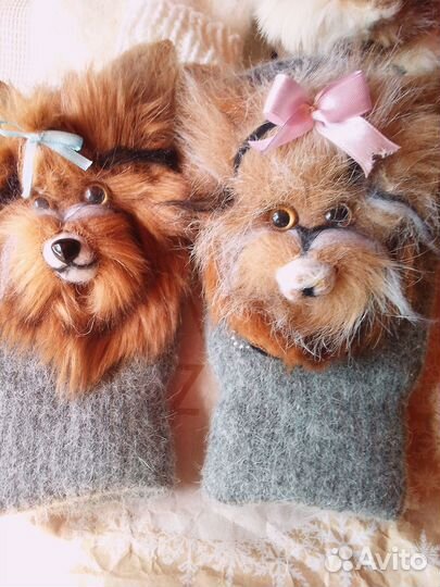 Детские звероварежки