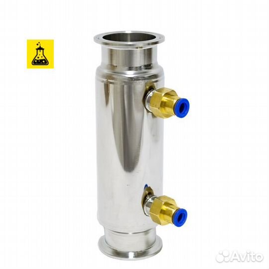 Дефлегматор 2 дюйма, 210 мм (7 трубок по 12 мм)