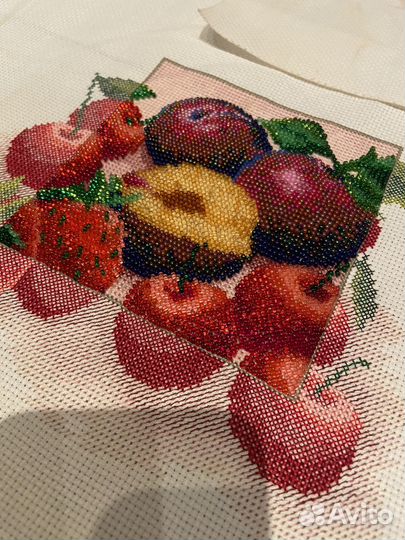 Набор картин вышитых крестом