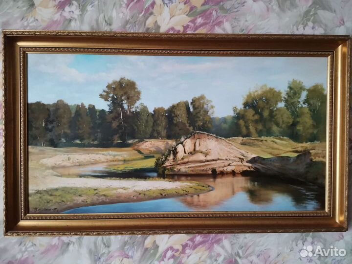 Картина маслом на холсте пейзаж