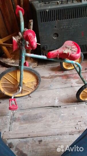 Детский велосипед СССР