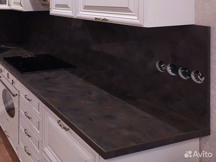 Столешница на кухню из камня м2