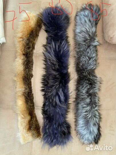 Воротник натуральный мех