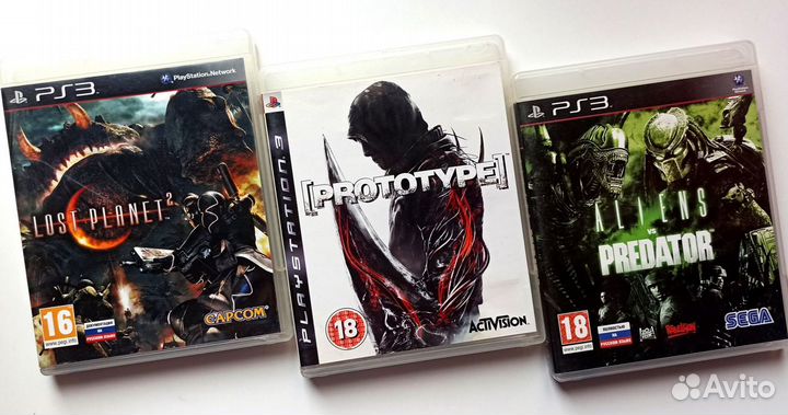 Lost Planet 2/ Aliens vs Predator PS3