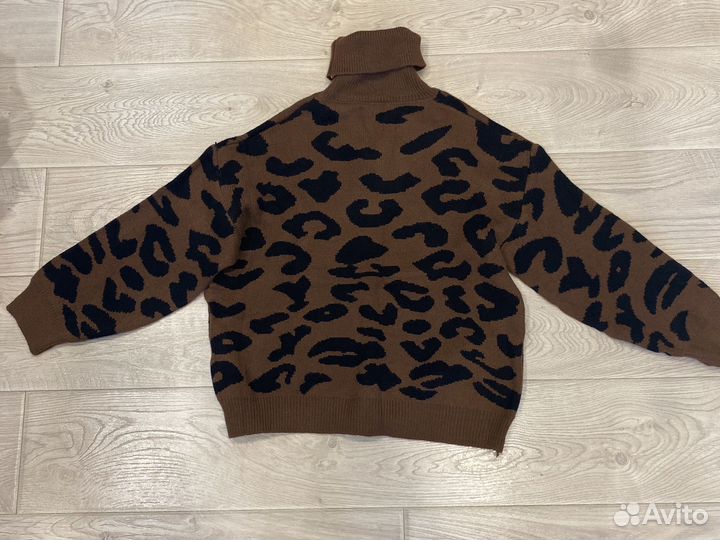 Леопардовая кофта