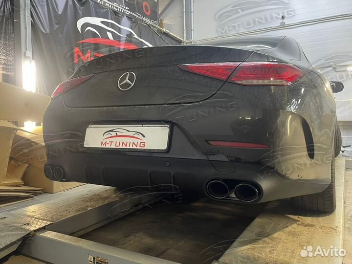 Диффузор AMG CLS C257 53 Черный