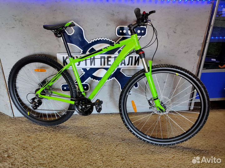 Велосипед Stark Hunter 29.2 HD зеленый/чёрный 18