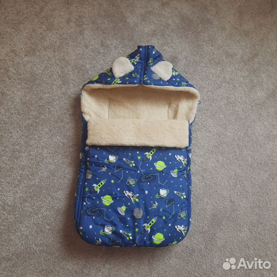 Детский зимний конверт