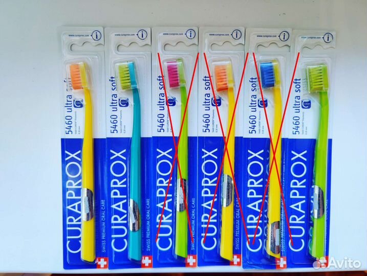Зубная щетка Curaprox 5460, 3960 и 1560 щетинок