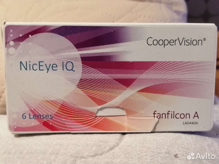 Линзы контактные - 1 CooperVision NiceEye IQ