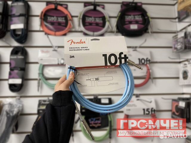 Кабель инструментальный Fender original series