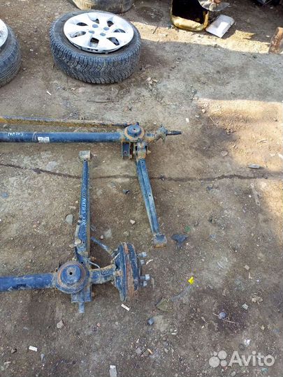 Задняя балка matiz