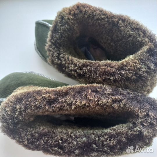 Чуни из овчины