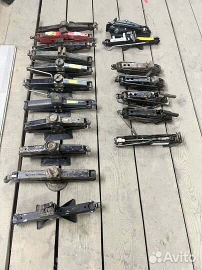 Домкрат разных видов