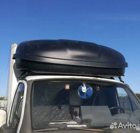 Багажный бокс vetlan на газель 700 1850х85х50 (чер