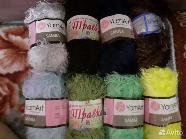 Пряжа для вязания. Барбюса 20