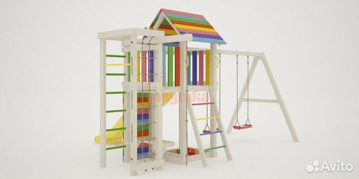 Детская площадка Савушка Мастер 10 (White Color)