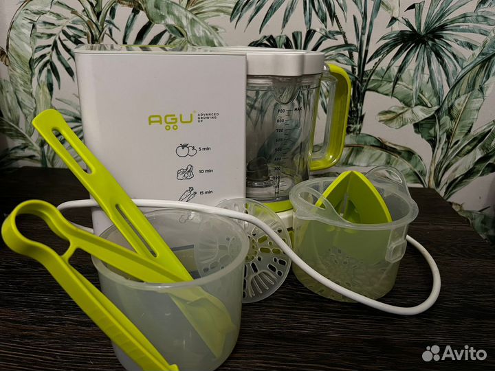 Пароварка блендер agu baby