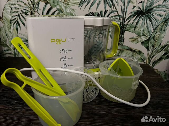 Пароварка блендер agu baby